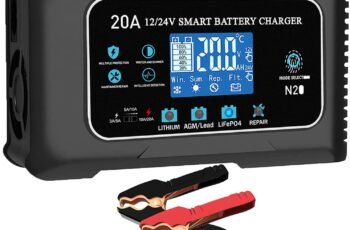 20-Amp Lifepo4 Lithium AGM Gel Smart Battery Charger Review