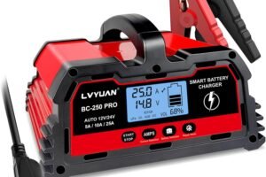 LVYUAN 25Amp Smart Car Battery Charger Review