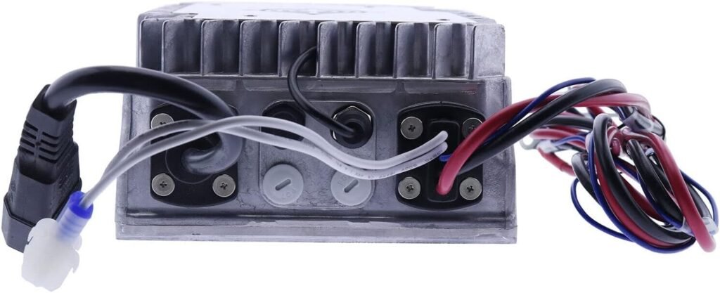 Solarhome Battery Charger EPC2430-EP-01 24V 30A Compatible with Signet Genie Skyjack JLG Scissor Lift with Higher Charging Efficiency, Silver, HB600-24b