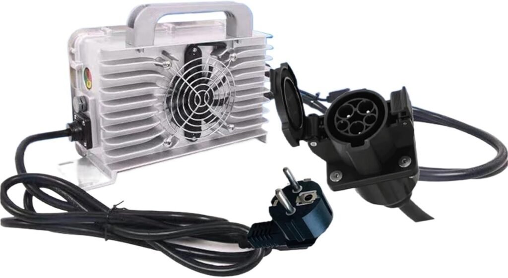 220V LiFeP04 Lithium Lead-Acid Battery Charging Charger 60V 15A 20A 25A 30A 35A with Type 1 SAE J1772 Socket Plug(18S li-ion 75.6V,30A) 220V LiFeP04 Lithium Lead-Acid Battery Charging Charger 60V 15A 20A 25A 30A 35A with Type 1 SAE J1772 Socket Plug(18S li-ion 75.6V,30A)