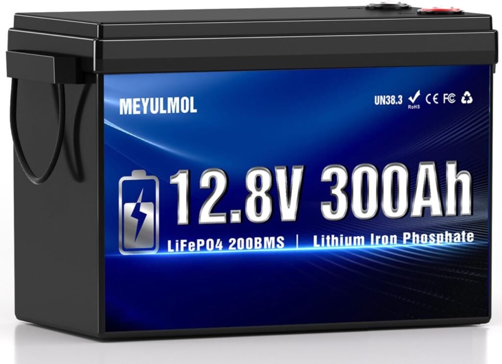 12V 300Ah LiFePO4 Lithium Battery, Upgraded 200A BMS System, Up to 15000+ Cycles Life, 3840Wh Rechargeable Lithium Battery with Low-Temp Protection for RV Solar Marine Solar Panel Camping 12V 300Ah LiFePO4 Lithium Battery, Upgraded 200A BMS System, Up to 15000+ Cycles Life, 3840Wh Rechargeable Lithium Battery with Low-Temp Protection for RV Solar Marine Solar Panel Camping