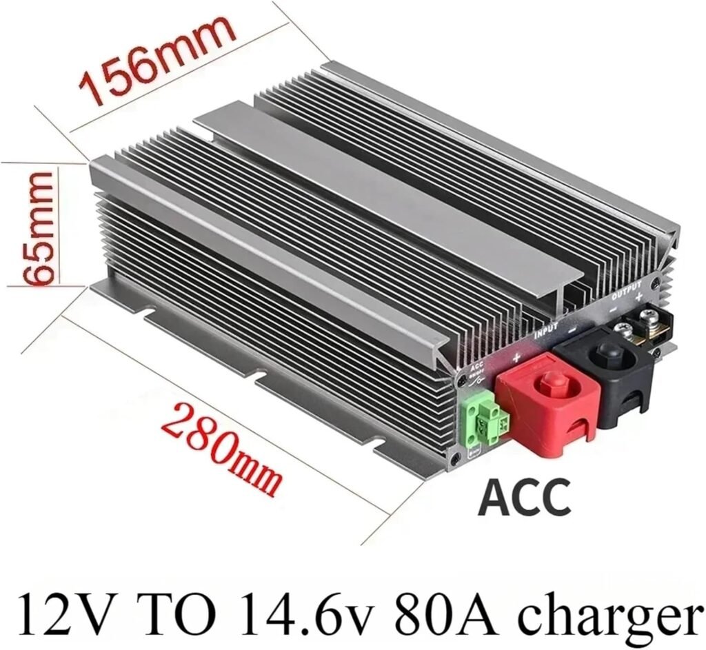 12V to 14.6V 40A 50A 80A DC DC LiFePO4 Lithium Battery Charger Step UP Power Converter Voltage for Cars Solar(14.6v 40A Charger) 12V to 14.6V 40A 50A 80A DC DC LiFePO4 Lithium Battery Charger Step UP Power Converter Voltage for Cars Solar(14.6v 40A Charger)
