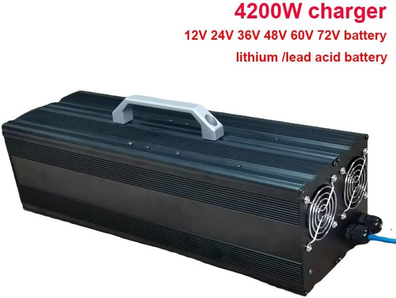 4200W Charger 72V 45A 48V 70A 36V 80A 60V 55A 54.6V 58.V 84V 73V 67.2V 58.8V 87.6v 88.2v 80A Lithium lifepo4 li ion Charger (Color : 10S 42V li ion) 4200W Charger 72V 45A 48V 70A 36V 80A 60V 55A 54.6V 58.V 84V 73V 67.2V 58.8V 87.6v 88.2v 80A Lithium lifepo4 li ion Charger (Color : 10S 42V li ion)