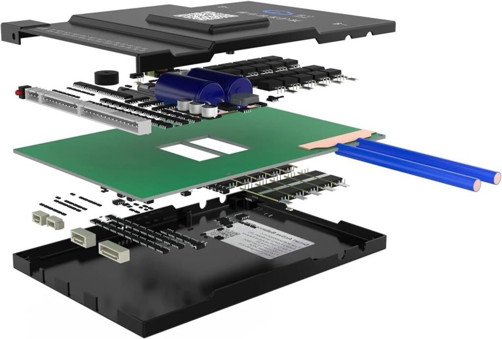 JK Smart BMS JK BMS Active Balance BMS 4S 8S 12S 13S 14S 16S 17S 20S 24S Smart BMS 60A 80A 100A 150A 200A 600A Lifepo4 Li-Ion Lto Battery BMS Battery Equalizer (Color : B2A20S20P, Size : BMS)