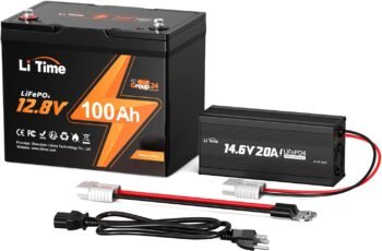 LiTime 12V 100Ah LiFePO4 Battery Charger review