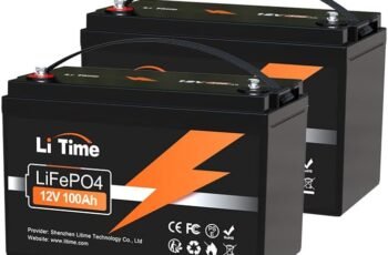 LiTime 12V 100Ah LiFePO4 Battery (2 Pack) review