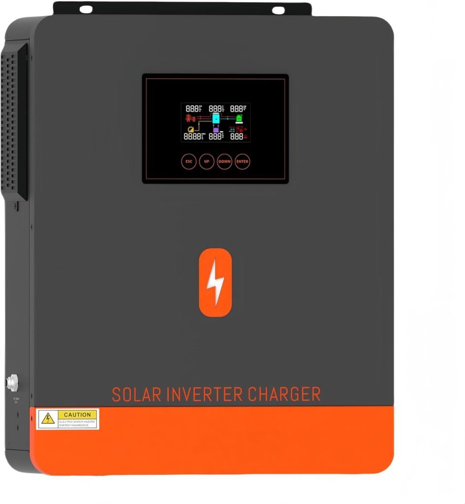 PowMr 3600W Solar Inverter 24V DC to 110V AC, Pure Sine Wave Power Inverter with 120A MPPT Controller and 80A AC Charger, Max.PV Input 4200W, 500VDC, fit for 24V Lead-Acid and Lithium Batteries PowMr 3600W Solar Inverter 24V DC to 110V AC, Pure Sine Wave Power Inverter with 120A MPPT Controller and 80A AC Charger, Max.PV Input 4200W, 500VDC, fit for 24V Lead-Acid and Lithium Batteries