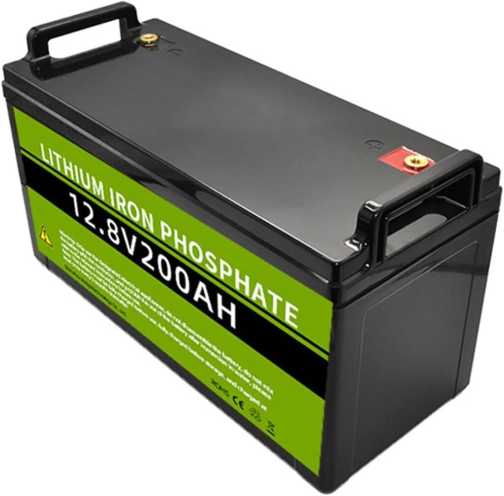 12.8V/12V 100Ah 200Ah 300Ah LiFePO4 Battery 4000+ Deep Cycles Lithium Battery with 100A BMS Max.1280Wh/2560Wh/3840Wh Energy Perfect for RV/Solar/Trolling Motor