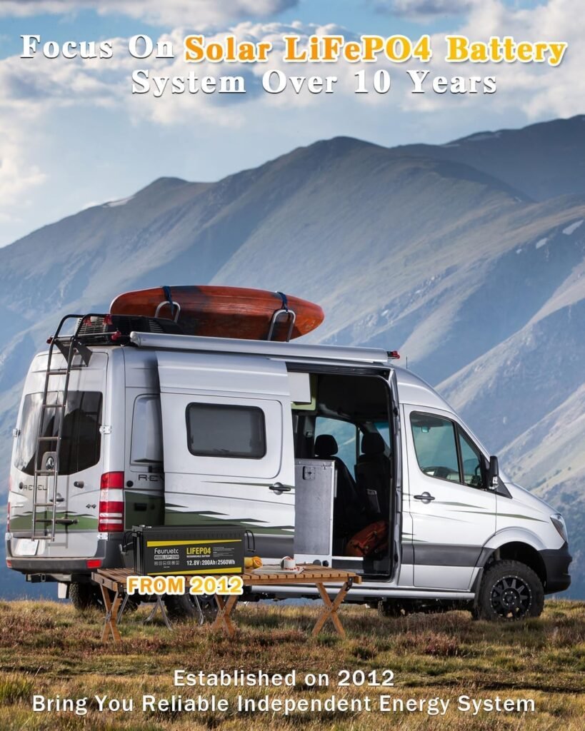 12V 200Ah LifePO4 Battery - 4 Pack Iron Phosphate 15000+ Cycle Lithium Battery with 200A BMS, Solar Energy Storage Batteries for RV, Marine, and Off-Grid Power - Long Lasting, Rechargeable 12V 200Ah LifePO4 Battery - 4 Pack Iron Phosphate 15000+ Cycle Lithium Battery with 200A BMS, Solar Energy Storage Batteries for RV, Marine, and Off-Grid Power - Long Lasting, Rechargeable