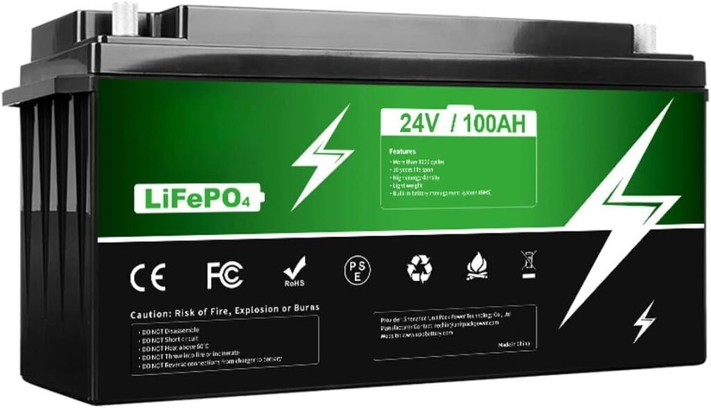 12V/24V 100Ah LiFePO4 Battery Rechargeable Battery Pack Built-in 100A BMS with 2000 Deep Cycles Fit for RV Home Energy Storage Emergency Backup Battery 12V/24V 100Ah LiFePO4 Battery Rechargeable Battery Pack Built-in 100A BMS with 2000 Deep Cycles Fit for RV Home Energy Storage Emergency Backup Battery