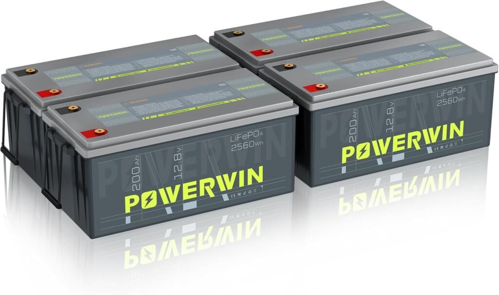 BT200 12V 200Ah LiFePO4 Deep Cycle Battery – 100A BMS ,15,000 Cycles ,Solar, RV, Off-Grid Marine ,Trolling Motor Home Energy Storage (4PCS) BT200 12V 200Ah LiFePO4 Deep Cycle Battery – 100A BMS ,15,000 Cycles ,Solar, RV, Off-Grid Marine ,Trolling Motor Home Energy Storage (4PCS)