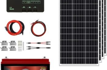 ECI Power 1.3KWH 12V Solar Power System Kit review