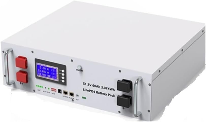 PULME Lifepo4 Battery LiFePO4 48V Powerwall 100Ah 5120Wh Battery Pack Buil-in 16S 100A Smart BMS Grade A Cells Capacity 6000+ Cycle (Color : 48V 60Ah LFP Rack) PULME Lifepo4 Battery LiFePO4 48V Powerwall 100Ah 5120Wh Battery Pack Buil-in 16S 100A Smart BMS Grade A Cells Capacity 6000+ Cycle (Color : 48V 60Ah LFP Rack)