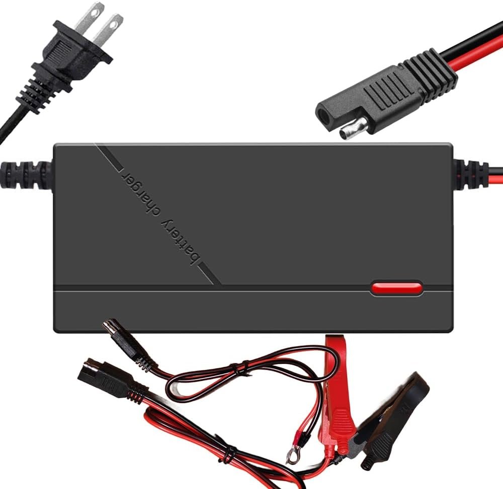 5 Amp 12V / 14.6 Volt Smart LiFePO4 Lithium Battery Charger,12.8 Volt LiPO Lithium Battery Charger,Maintainer for Cars,Motocycles,Golf Carts,UAV,Fishing Boat and Deep Cycle Batteries. 5 Amp 12V / 14.6 Volt Smart LiFePO4 Lithium Battery Charger,12.8 Volt LiPO Lithium Battery Charger,Maintainer for Cars,Motocycles,Golf Carts,UAV,Fishing Boat and Deep Cycle Batteries.