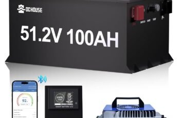 DC HOUSE 48V 100Ah Lithium Golf Cart Battery review