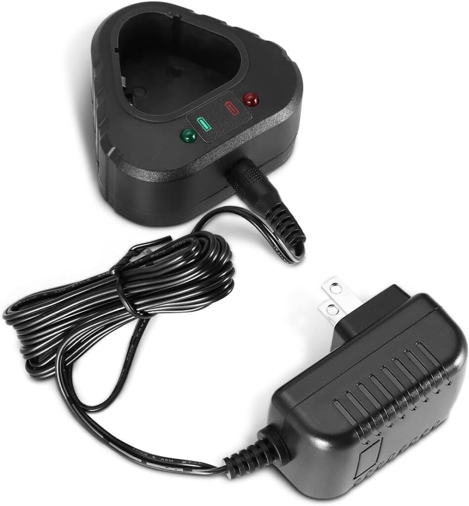 DNA MOTORING TOOLS-00179 12V Lithium-Ion Battery Normal Charger for Power Tool, with LED Indicator, 3-5HR Charging Time