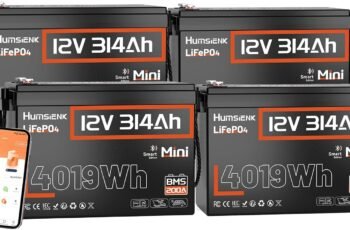 HumsiENK 12V 314Ah LiFePO4 Lithium Battery review