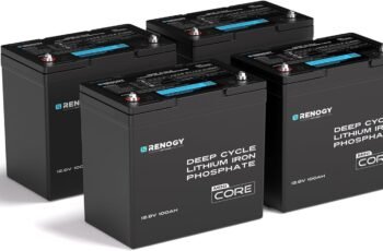 Lithium Battery Mini 4PCS 12V 100AH LiFePO4 review