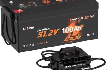 LiTime 48V 100Ah Golf Cart Battery with Charger review