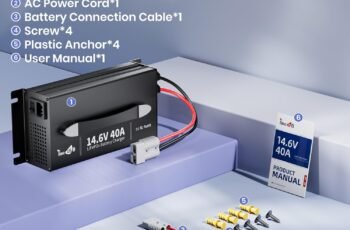 Timeusb 14.6V 40A LiFePO4 Battery Fast Charger review