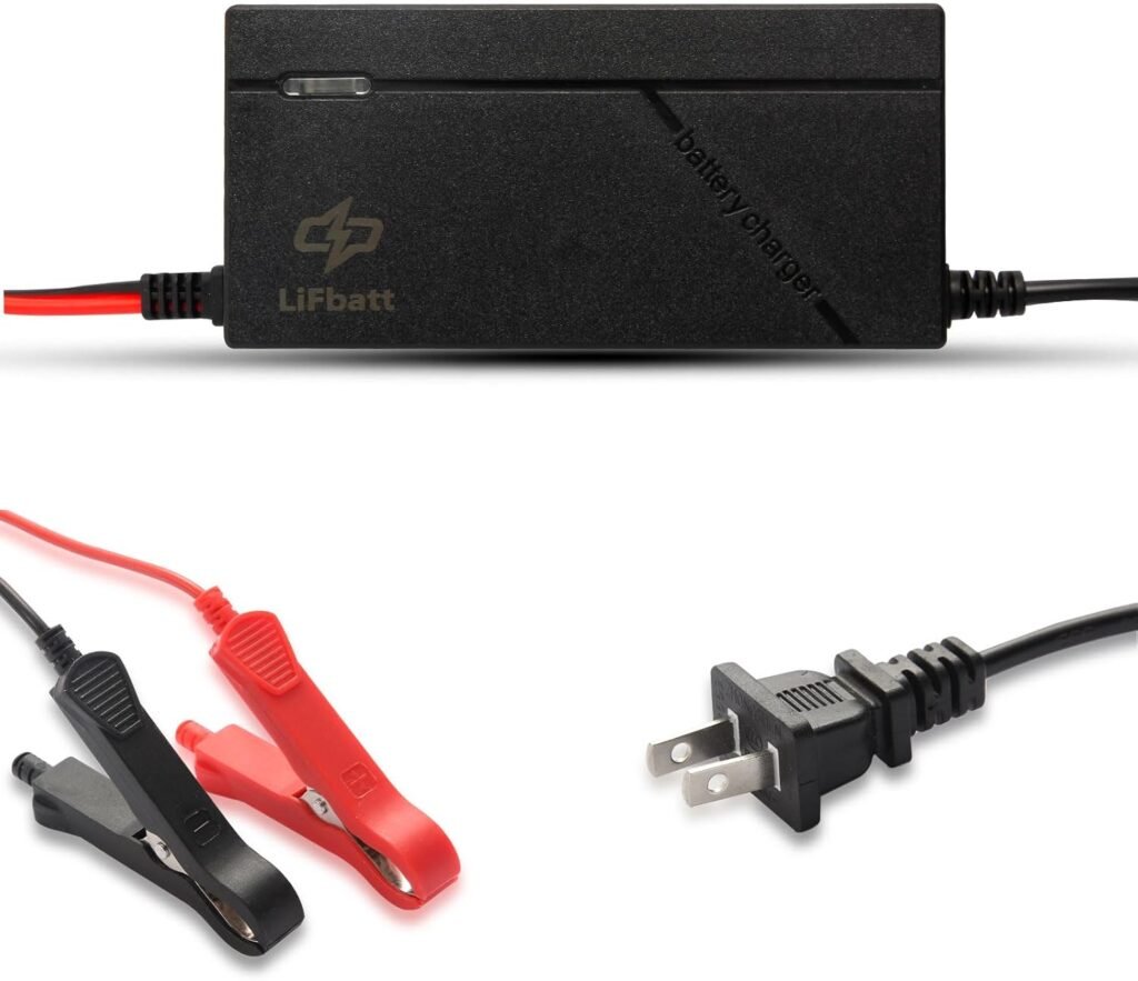 Lithium Battery Charger 12V 5A 14.6V LiFePO4 Charger Battery Smart Charger for Lithium LiFePO4 Deep Cycle Rechargeable Batteries Lithium Battery Charger 12V 5A 14.6V LiFePO4 Charger Battery Smart Charger for Lithium LiFePO4 Deep Cycle Rechargeable Batteries