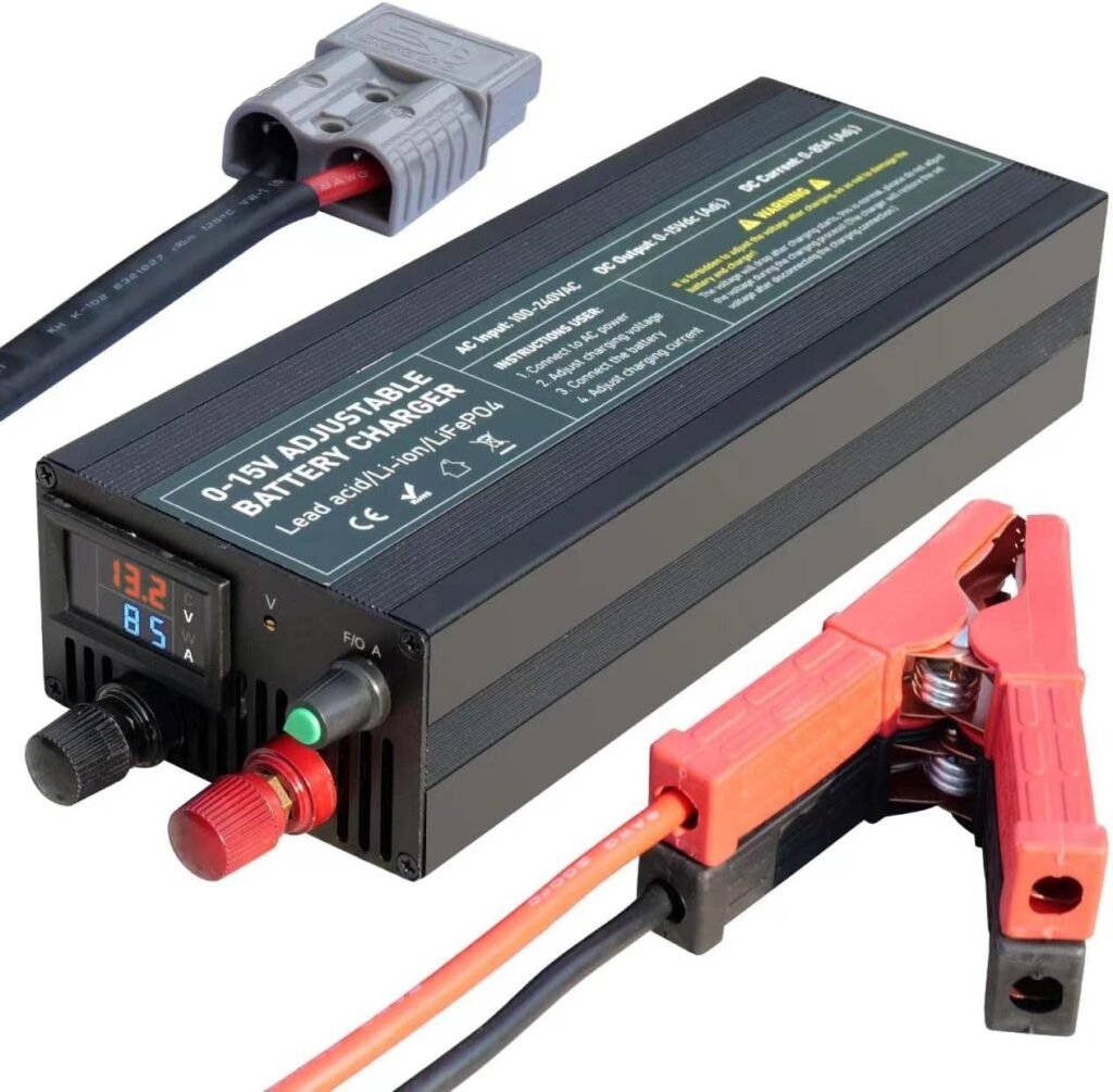 85A 14.6V Car Battery Charger, Intelligent Car Battery Charger, Smart Battery Maintainer, Trickle Charger for 14.6V LiFePO4 Lithium Iron Rechargeable Battery 85A 14.6V Car Battery Charger, Intelligent Car Battery Charger, Smart Battery Maintainer, Trickle Charger for 14.6V LiFePO4 Lithium Iron Rechargeable Battery