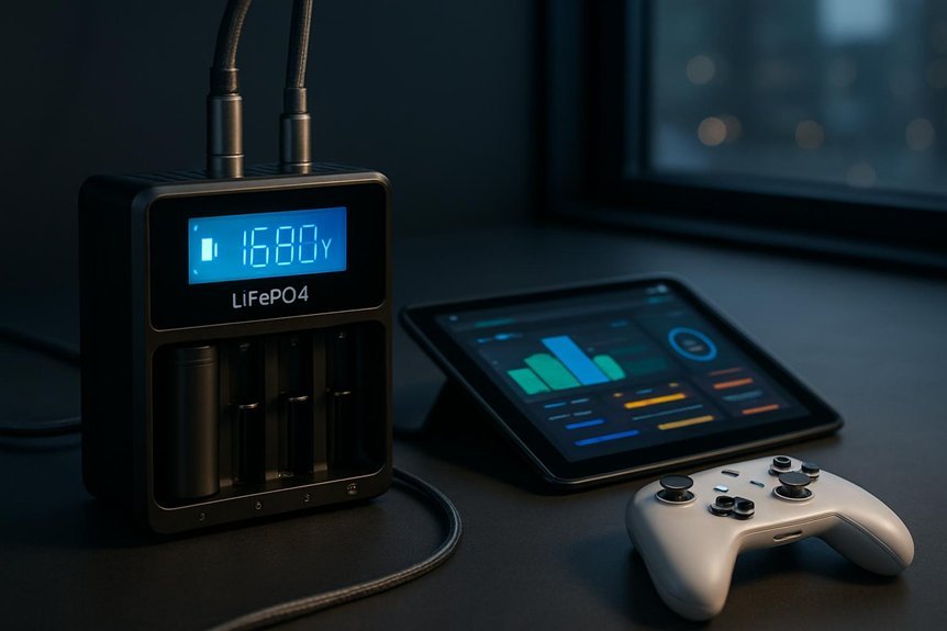 adaptive lifepo4 charging optimization with telemetry driven safety