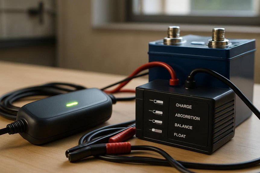 automatic lifepo4 chargers excel
