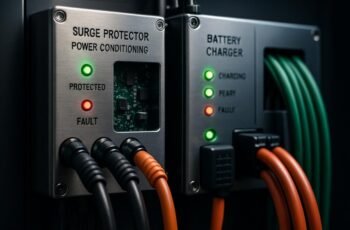 Surge Protection and Power Conditioning for Battery Chargers