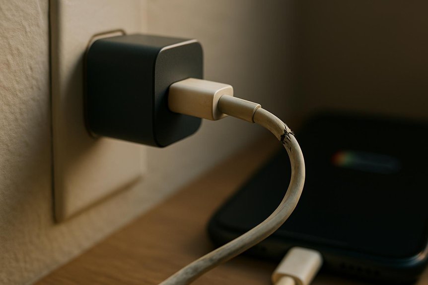 charger efficiency loss indicators