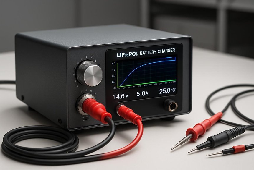 charger telemetry for lifepo4 safety