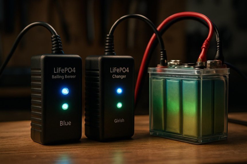core lifepo4 charging stages and controls