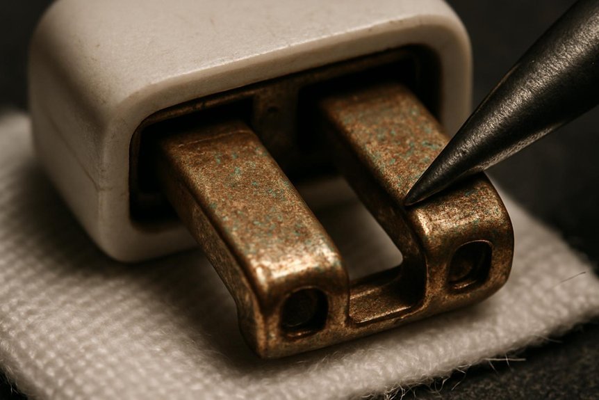 corrosion and wear indicators documented