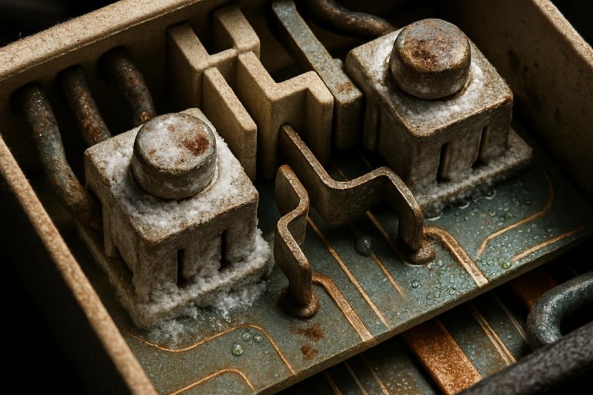 corrosion hotspots cause intermittent faults