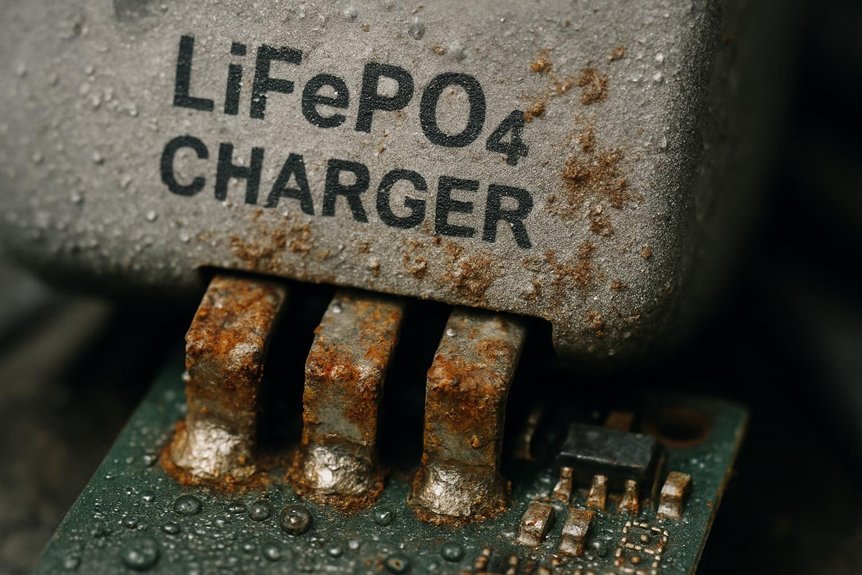 corrosion impacts charger reliability