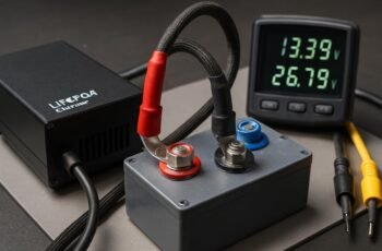 Diagnosing LiFePO4 Charger and Battery Connection Problems