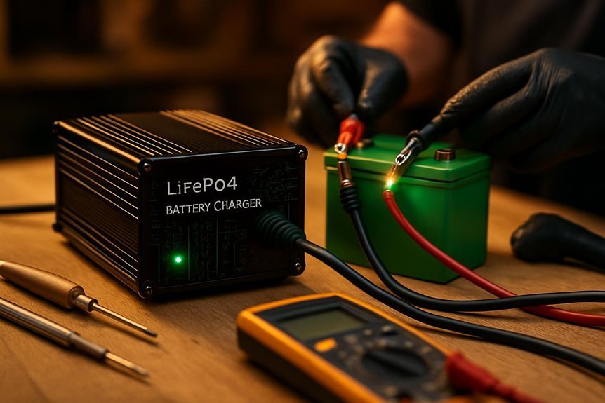 efficient lifepo4 charger maintenance