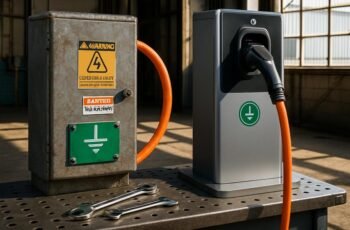 Grounding and Electrical Safety for High-Capacity Charging Systems