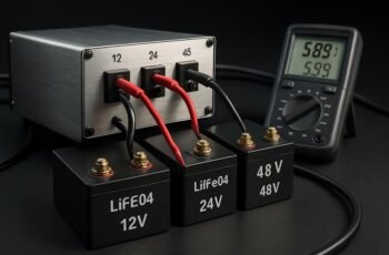 How to Size a Charger for 12V, 24V, and 48V LiFePO4 Systems