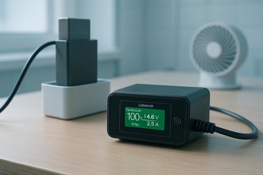 maintain stable charging environment temperatures
