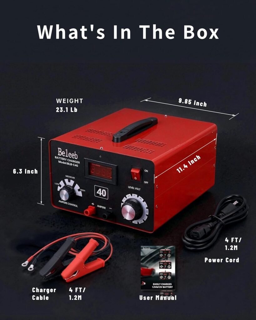 Multi-Voltage Battery Charger 12V 24V 36V 48V 60V 72V for LiFePO4, Lithium Batteries, High Voltage Pulse Desulfator for Lead-Acid, for Car, Golf Cart, RV, Marine, Boat Multi-Voltage Battery Charger 12V 24V 36V 48V 60V 72V for LiFePO4, Lithium Batteries, High Voltage Pulse Desulfator for Lead-Acid, for Car, Golf Cart, RV, Marine, Boat
