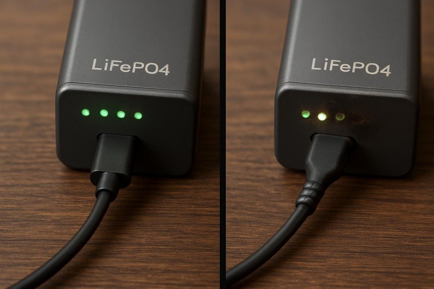 normal vs troubling charging consistency cues