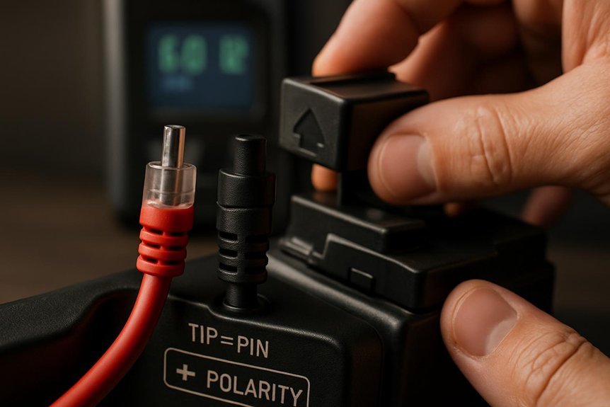 polarity errors jeopardize charging safety