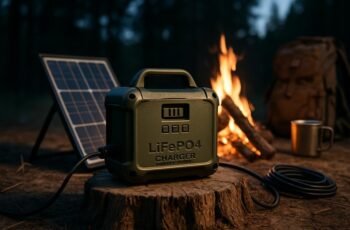 Portable LiFePO4 Chargers for Camping and Off-Grid Use