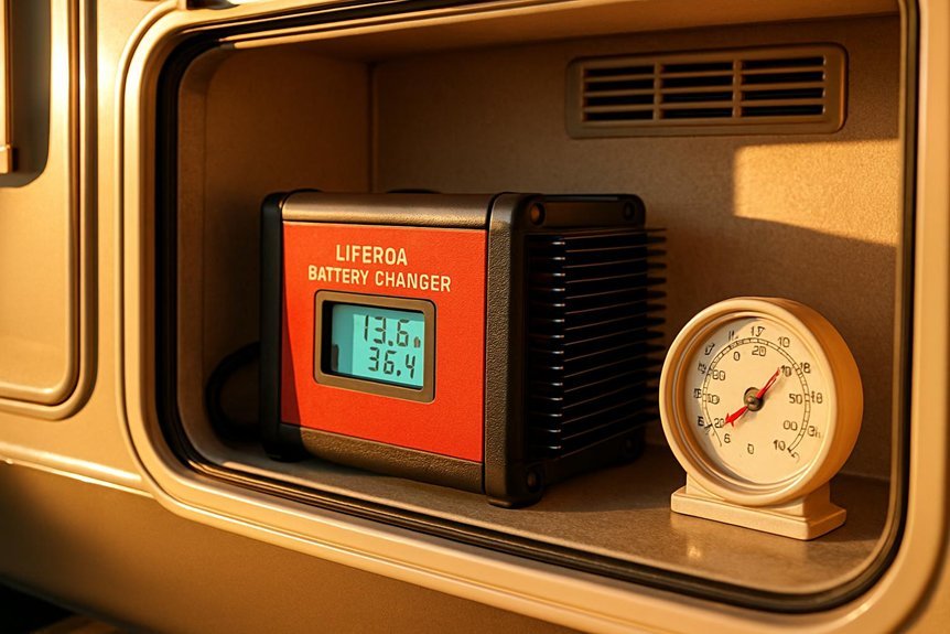 proactive lifepo4 charger cooling strategy