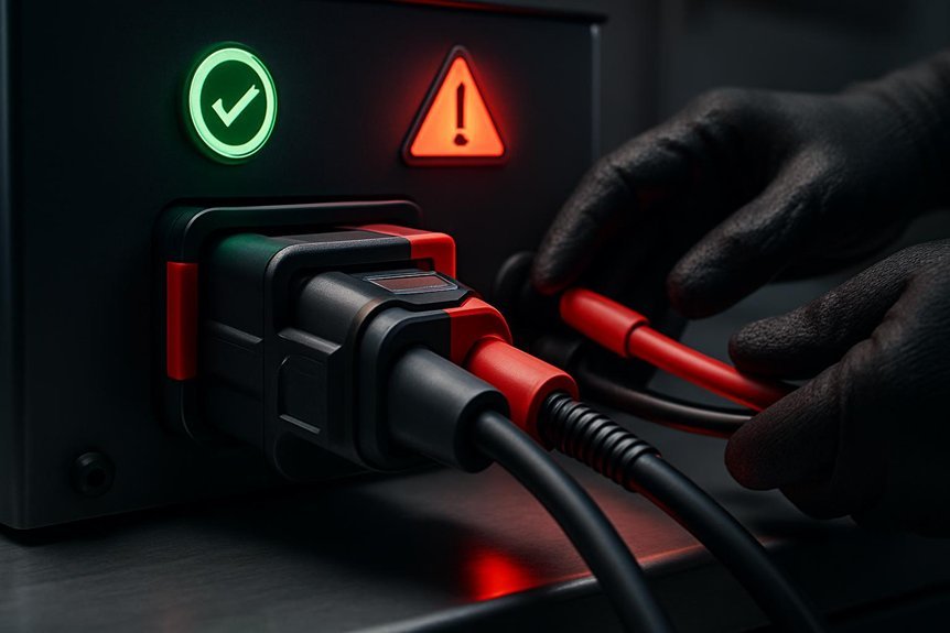 reverse polarity harms charging integrity