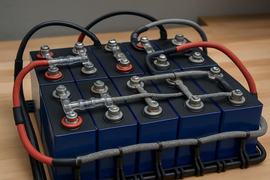safe lifepo4 bank equalization wiring