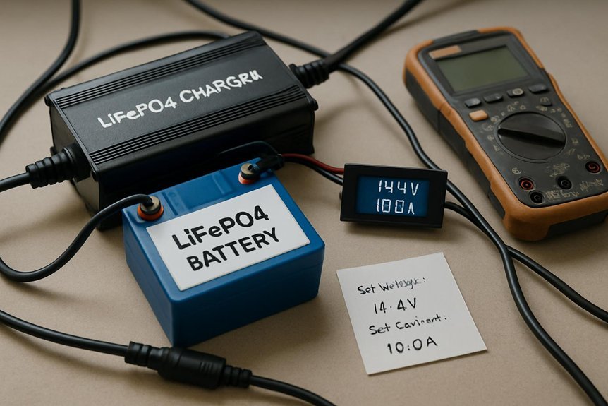safe lifepo4 charging limits determined collaboratively