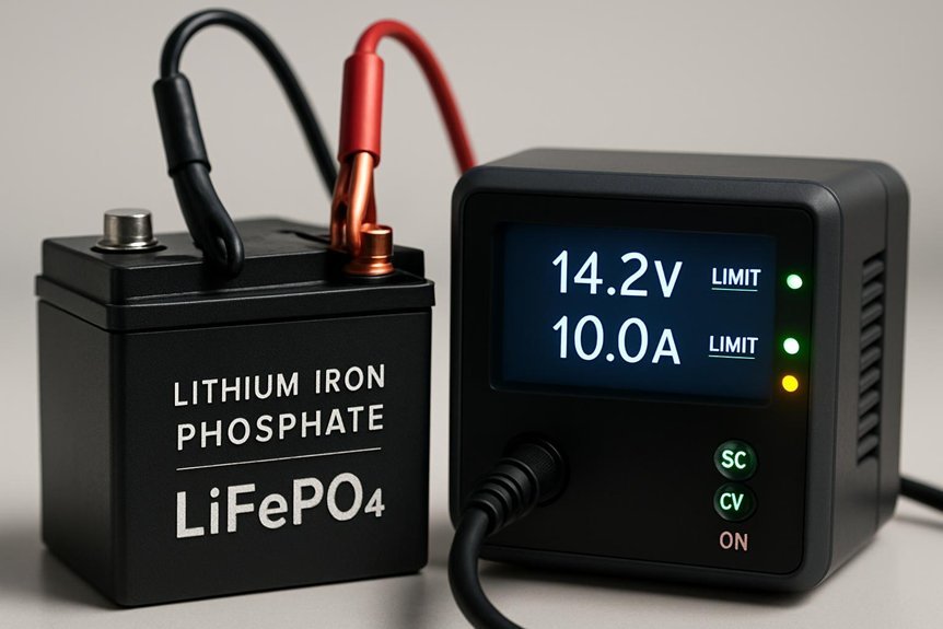 safe lifepo4 charging limits