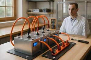 Safe Parallel Charging of Multiple LiFePO4 Battery Banks